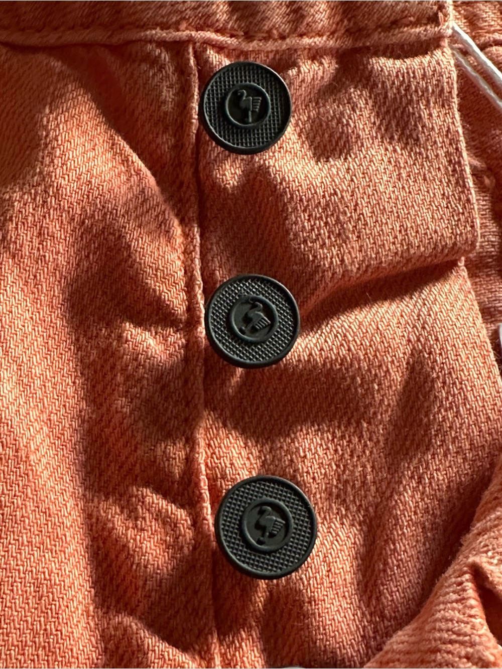 SR vs Sandrine Rose Free People Relax Straight Jeans Coral Size 27 NWT - Picture 10 of 10